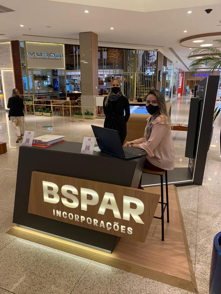 estande BSPAR Incorporações no Riomar Fortaleza